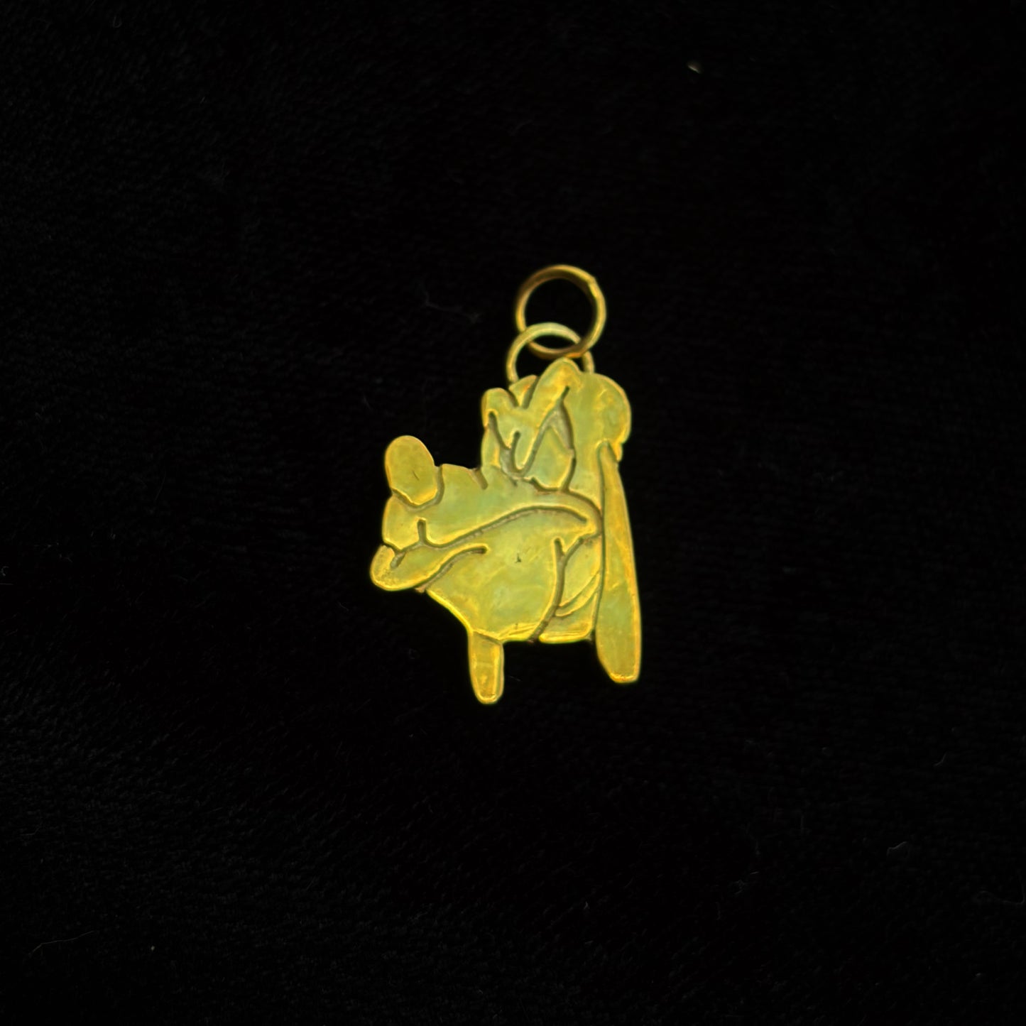Grumpy Pup - Gold Plated