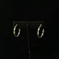 Petite Chained Hoops