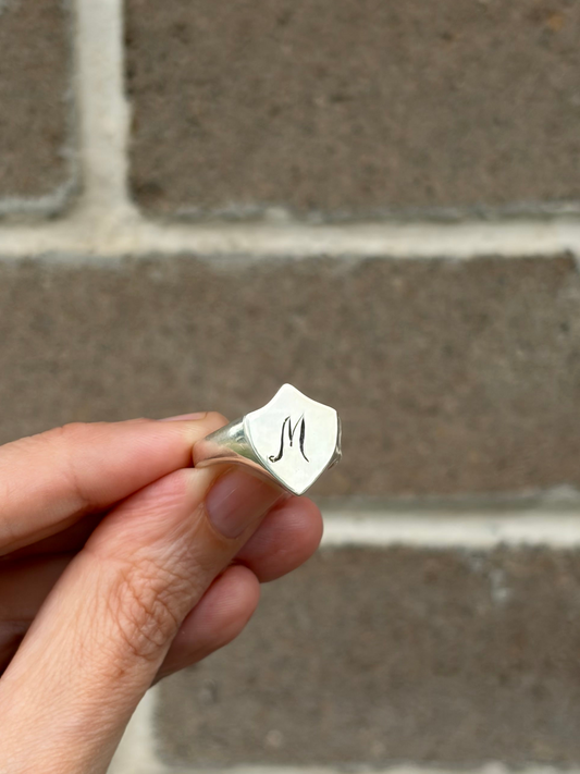 Classic Shield Signet